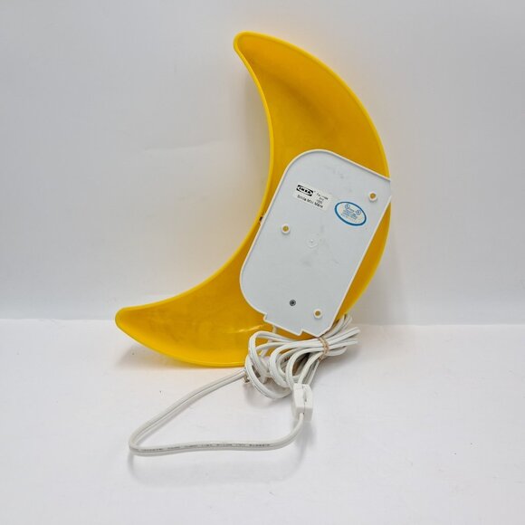Ikea Smila Mini Mane Yellow Crescent Moon Wall Lamp - Picture 2 of 5